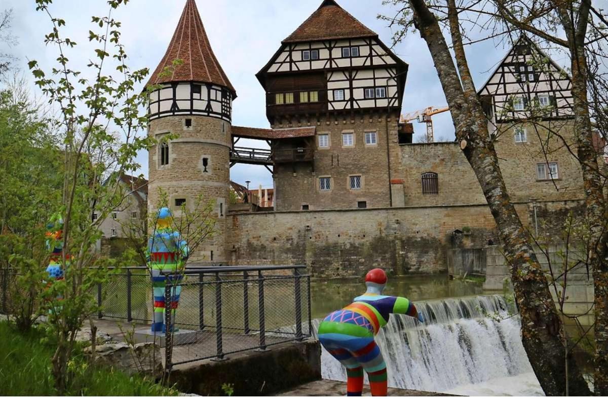 Schlafzimmer 1 Mit Top Aussicht Ueber Weilstetten バーリンゲン エクステリア 写真
